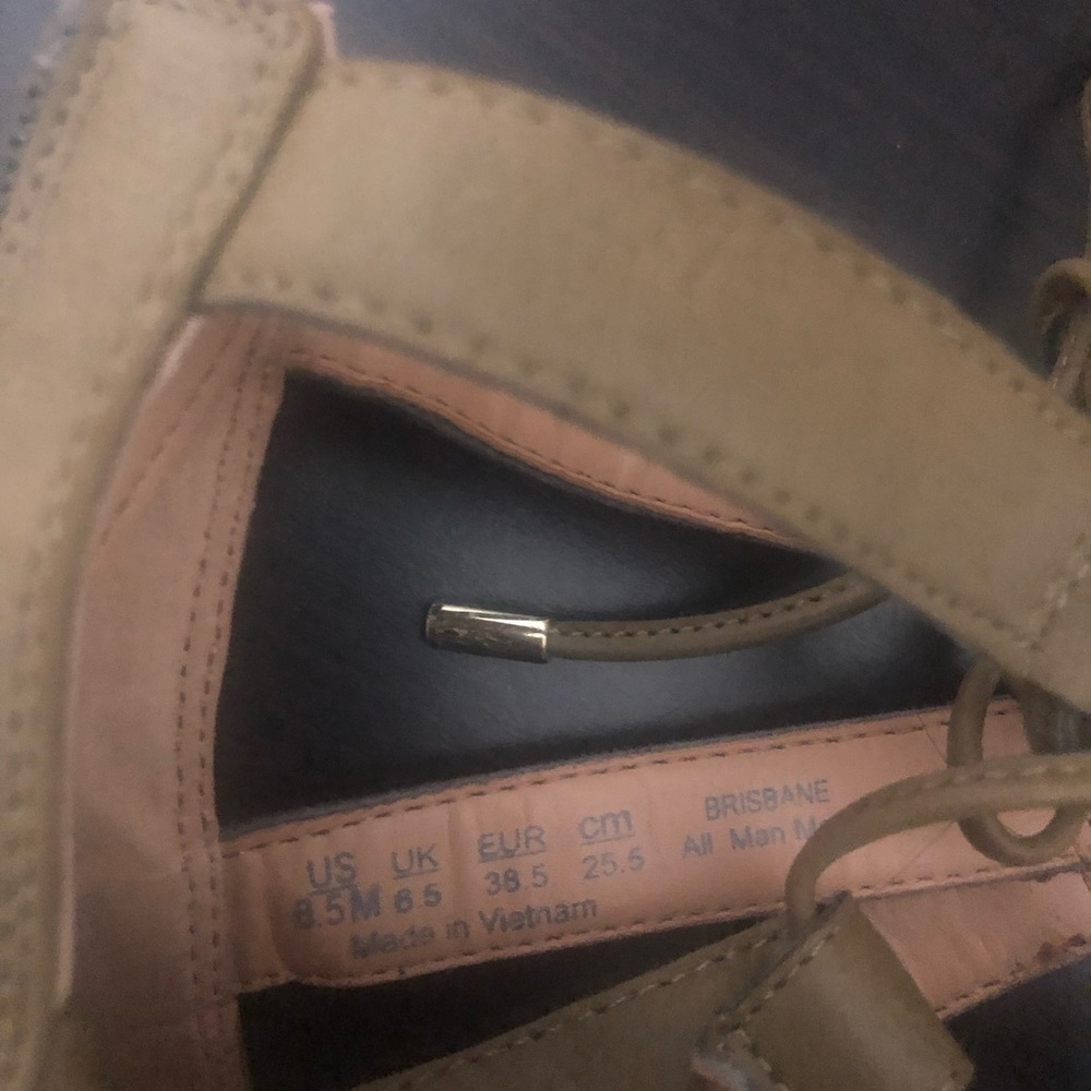 Franco Sarto Brisbane Green Sandals Size 8.5 - Picture 7 of 8
